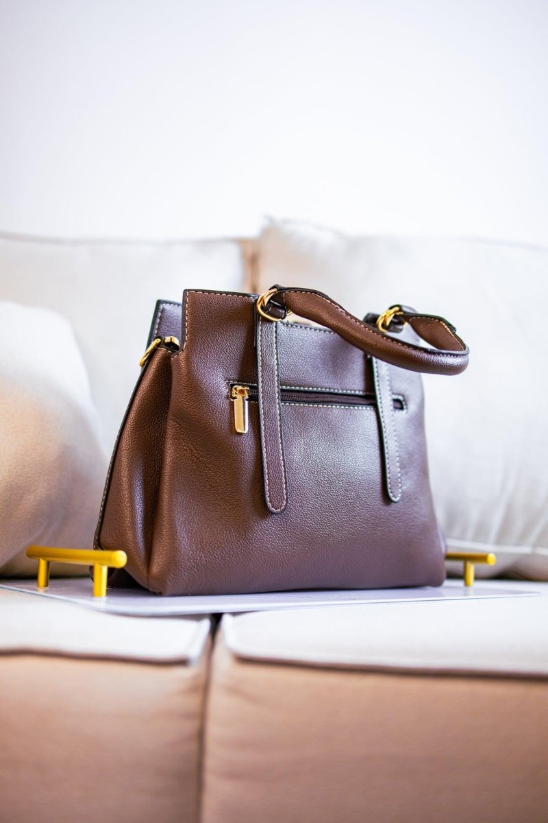 Bolsa Média com Divisórias e Zíper Amalfi - Naguirre Shop