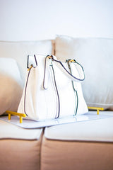 Bolsa Média com Divisórias e Zíper Amalfi - Naguirre Shop