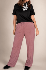 Calça Aspen - Pantalona com Bolsos Faca em Lãzinha Premium - Naguirre Shop