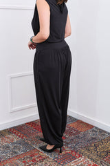 Calça Aura – Modelagem Aladim com Caimento Fluido em Malha Confort - Naguirre Shop