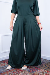 Calça Grega - Pantalona em Malha Confort - Naguirre Shop