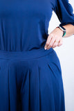 Calça Grega - Pantalona em Malha Confort - Naguirre Shop