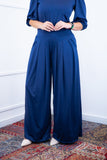Calça Grega - Pantalona em Malha Confort - Naguirre Shop