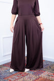 Calça Grega - Pantalona em Malha Confort - Naguirre Shop