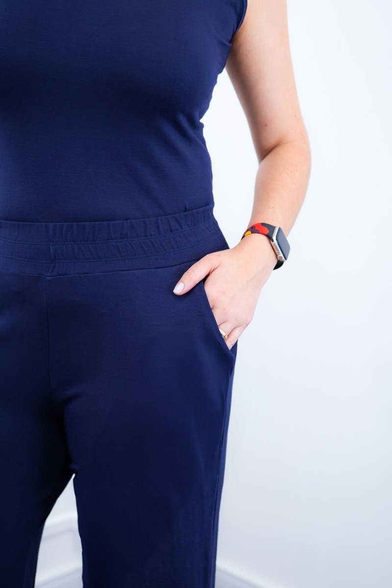 Calça Juliana - Pantalona em Viscolycra - Naguirre Shop