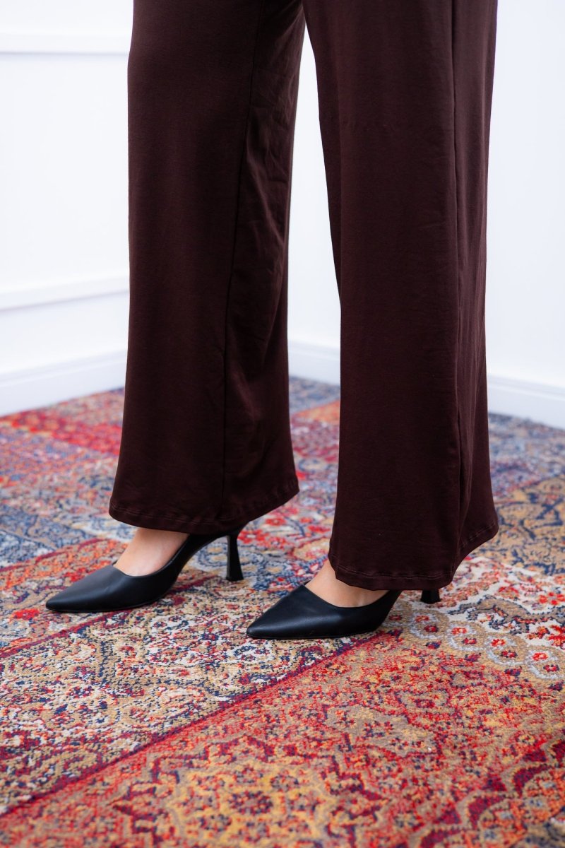 Calça Juliana - Pantalona em Viscolycra - Naguirre Shop