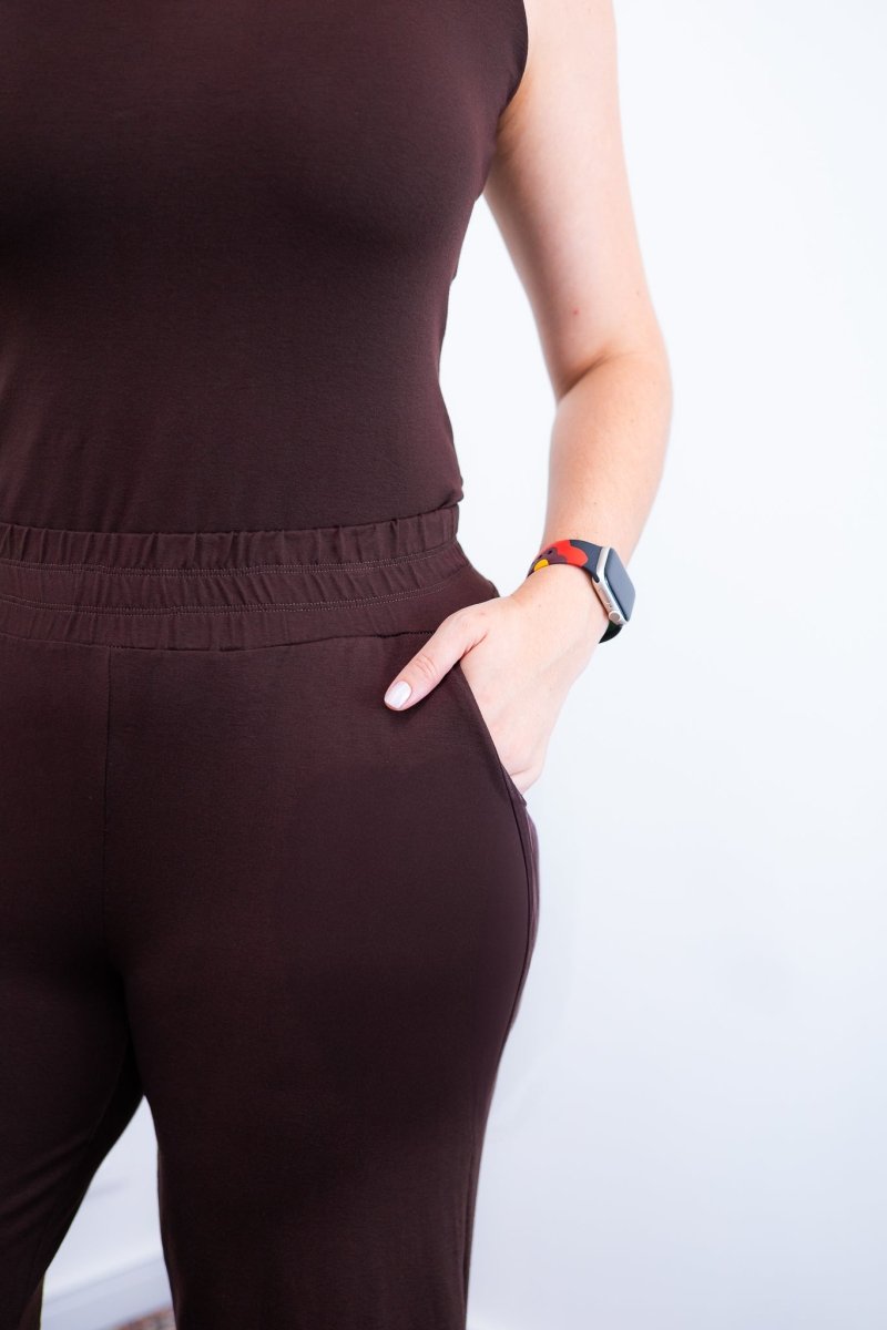 Calça Juliana - Pantalona em Viscolycra - Naguirre Shop