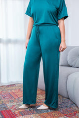 Calça Martina - Pantalona Malha Confort - Naguirre Shop