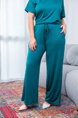 Calça Martina - Pantalona Malha Confort - Naguirre Shop
