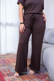 Calça Martina - Pantalona Malha Confort - Naguirre Shop