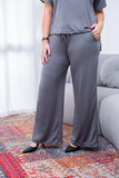 Calça Martina - Pantalona Malha Confort - Naguirre Shop