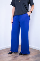 Calça Martina - Pantalona Malha Confort - Naguirre Shop