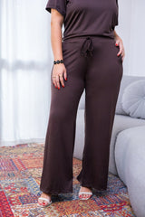 Calça Martina - Pantalona Malha Confort - Naguirre Shop