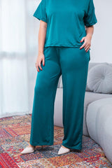 Calça Martina - Pantalona Malha Confort - Naguirre Shop