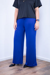 Calça Martina - Pantalona Malha Confort - Naguirre Shop