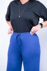 Calça Martina - Pantalona Malha Confort - Naguirre Shop