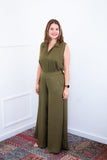 Calça Maxi Renata – Pantalona em Linho Light com Bolsos Laterais - Naguirre Shop