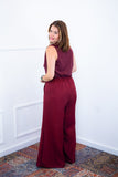 Calça Maxi Renata – Pantalona em Linho Light com Bolsos Laterais - Naguirre Shop