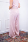 Calça Maxi Renata – Pantalona em Linho Light com Bolsos Laterais - Naguirre Shop