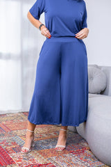 Calça Mercedes - Pantacourt Malha Confort - Naguirre Shop