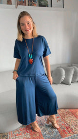 Calça Mercedes - Pantacourt Malha Confort - Naguirre Shop