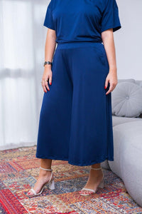 Calça Mercedes - Pantacourt Malha Confort - Naguirre Shop