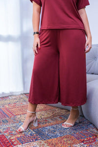 Calça Mercedes - Pantacourt Malha Confort - Naguirre Shop