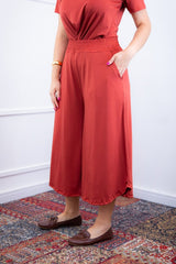 Calça Mercedes - Pantacourt Malha Confort - Naguirre Shop