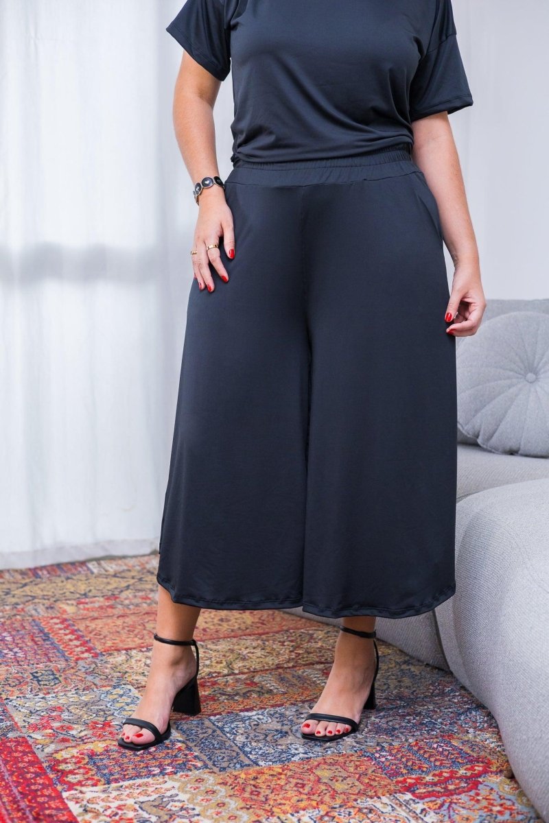 Calça Mercedes - Pantacourt Malha Confort - Naguirre Shop