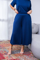 Calça Mercedes - Pantacourt Malha Confort - Naguirre Shop