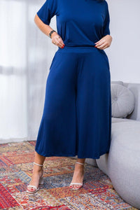 Calça Mercedes - Pantacourt Malha Confort - Naguirre Shop