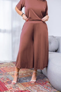 Calça Mercedes - Pantacourt Malha Confort - Naguirre Shop