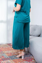 Calça Mercedes - Pantacourt Malha Confort - Naguirre Shop