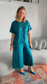 Calça Mercedes - Pantacourt Malha Confort - Naguirre Shop