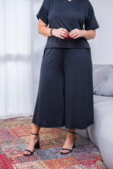 Calça Mercedes - Pantacourt Malha Confort - Naguirre Shop