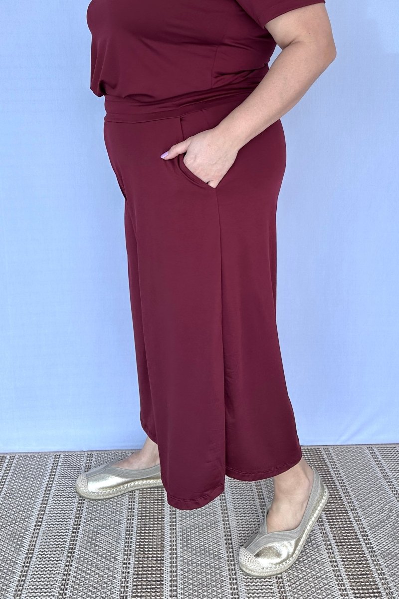 Calça Mercedes - Pantacourt Malha Confort - Naguirre Shop