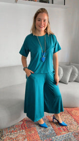 Calça Mercedes - Pantacourt Malha Confort - Naguirre Shop