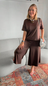 Calça Mercedes - Pantacourt Malha Confort - Naguirre Shop