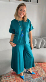 Calça Mercedes - Pantacourt Malha Confort - Naguirre Shop