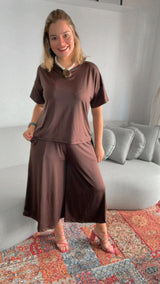 Calça Mercedes - Pantacourt Malha Confort - Naguirre Shop