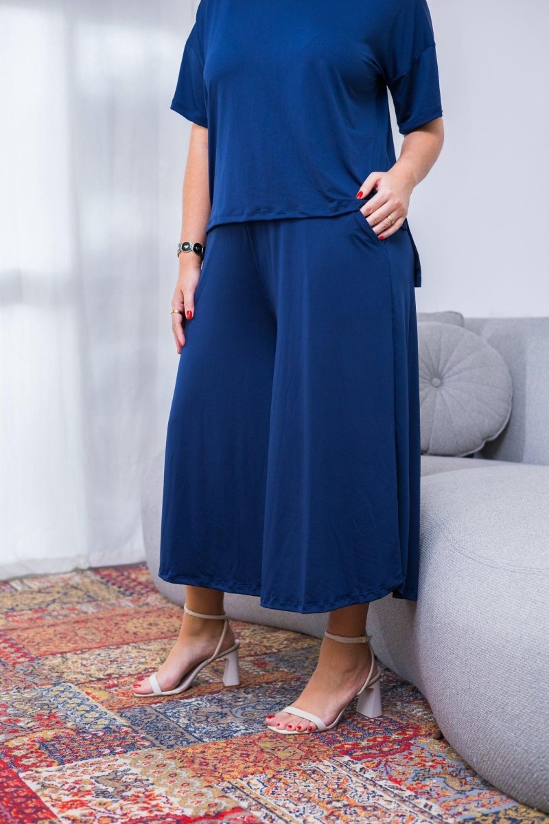 Calça Mercedes - Pantacourt Malha Confort - Naguirre Shop