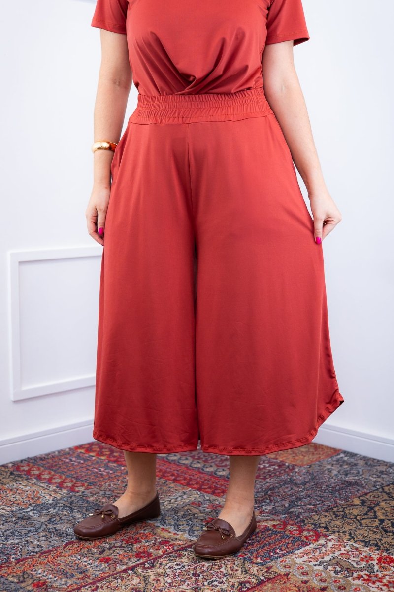 Calça Mercedes - Pantacourt Malha Confort - Naguirre Shop