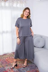 Calça Mercedes - Pantacourt Malha Confort - Naguirre Shop