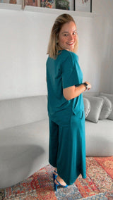 Calça Mercedes - Pantacourt Malha Confort - Naguirre Shop