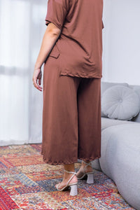 Calça Mercedes - Pantacourt Malha Confort - Naguirre Shop