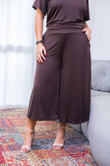 Calça Mercedes - Pantacourt Malha Confort - Naguirre Shop