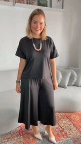 Calça Mercedes - Pantacourt Malha Confort - Naguirre Shop