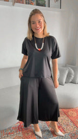 Calça Mercedes - Pantacourt Malha Confort - Naguirre Shop