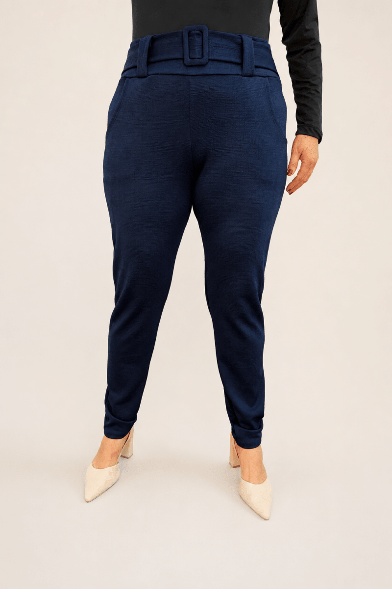 Calça Montaria Sculpt com Fivela Frontal Zero Transparência Monique - Naguirre Shop