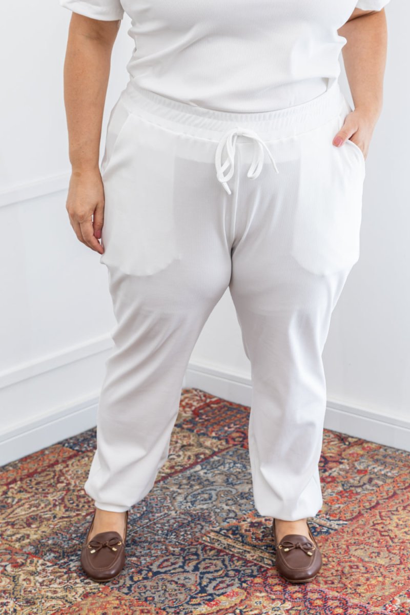 Calça Urban – Jogger Clássica com Bolsos em Canelado Flex - Naguirre Shop